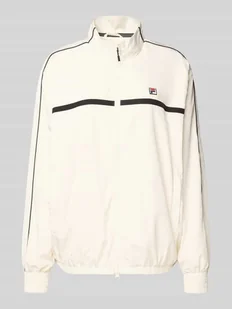 Kurtka treningowa o kroju oversized z wyhaftowanym logo model ‘SAN SIRO’ - Kurtki i kamizelki sportowe damskie - miniaturka - grafika 1
