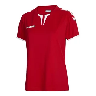 Koszulki sportowe damskie - Koszulka sportowa z krótkim rękawem damska Hummel Core Womens SS Jersey - grafika 1