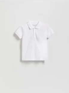 Reserved - T-shirt polo - biały - Bluzki dla niemowląt - miniaturka - grafika 1