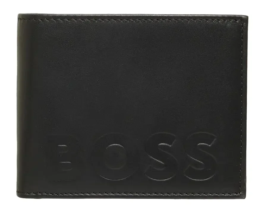 Portfel męski Boss Black czarny skórzany 50517951