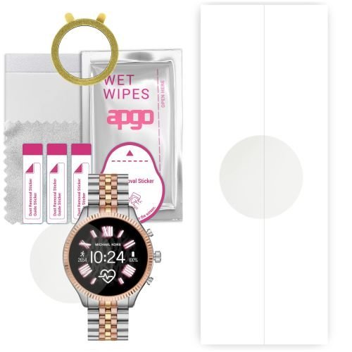 1x folia hydrożelowa MATOWA do Michael Kors Lexington - apgo Smartwatch Hydrogel MATTE Protection Ochrona na ekran smartwatcha