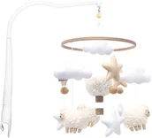 Karuzele dla niemowląt - NENO NELU Karuzela do łóżeczka z uchwytem mocującym - miniaturka - grafika 1