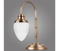 Lampy stojące - Kemar LSA25/M/RI - Lampa stołowa RINAMA 1xE27/60W/230V mosiądz - miniaturka - grafika 1