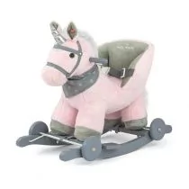 Milly Mally Koń na biegunach Polly pink - Zabawki na biegunach - miniaturka - grafika 1