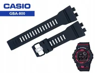 Akcesoria do zegarków - pasek Casio GBA-800 GBD-800 czarny - miniaturka - grafika 1