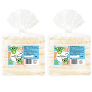 Biominki Wafle wielozbożowe Zestaw 2 x 60 g Bio - żywność - Inne przekąski suche - miniaturka - grafika 1