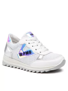 Buty dla dziewczynek - Primigi Sneakersy 1869600 M Biały - grafika 1
