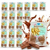 Desery dla dzieci - 20x CIASTECZKO Z WRÓŻBĄ URODZINY DLA GOŚCI PODZIĘKOWANIE czekoladowe - miniaturka - grafika 1