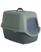 Kuwety dla kotów - ZOLUX Toaleta CATHY z filtrem kol. zielony, z recyklingu - miniaturka - grafika 1