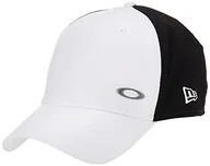Czapki damskie - Oakley Męska czapka baseballowa z folią cynkową, biała, S/M - miniaturka - grafika 1