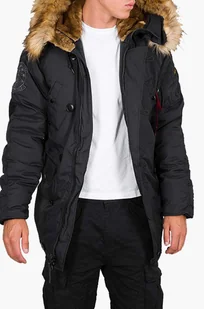 Alpha Industries kurtka Explorer męska kolor czarny zimowa 193128.03 - Kurtki męskie - miniaturka - grafika 1