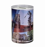 Skarbonki - METALOWA PUSZKA SKARBONKA MST 7,5x10,5CM - miniaturka - grafika 1