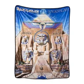 Koce - narzuta/koc IRON MAIDEN - POWERSLAVE - miniaturka - grafika 1