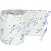 Ochraniacze do łóżeczka - OCHRANIACZ 420x30 DO ŁÓŻECZKA 140x70 SUPER JAKOŚĆ! - miniaturka - grafika 1