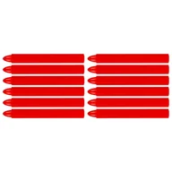 Kreda - Kreda techniczna do znakowania czerwona 12 sztuk - miniaturka - grafika 1