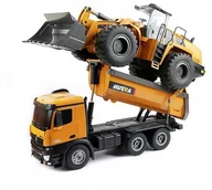 Zabawki zdalnie sterowane - Ciężarówka rc wywrotka zdalnie sterowana - miniaturka - grafika 1