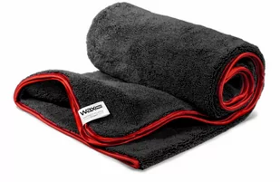 WaxPRO Perfect Fluffy Dryer Black Series  ręcznik do osuszania lakieru, 600gsm, 100x60cm - Akcesoria do mycia samochodu - miniaturka - grafika 1
