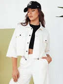 Dresy damskie - Komplet damski MAROD ecru Dstreet AY1023-S - miniaturka - grafika 1