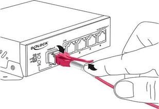 Kabel sieciowy DeLOCK - Kable miedziane - miniaturka - grafika 1