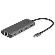 Stacje dokujące i replikatory portów - StarTech DKT31CHPDL stacja dokująca Przewodowa USB 3.2 Gen 2 (3.1 Gen 2) Type-C Czarny, Szary - miniaturka - grafika 1