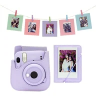 Paski, szelki, uprzęże foto - Torba na aparat Polaroid mini11 - Fioletowy A01 - miniaturka - grafika 1