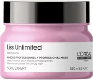 Maski do włosów - L'oreal L'Oreal Professionnel Serie Expert Liss Unlimited  250ml maska wygładzająca do włosów niezdyscyplinowanych - miniaturka - grafika 1