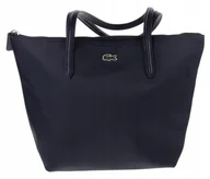 Torebki damskie - LACOSTE DAMSKA GRANATOWA TOREBKA NA ZAMEK LOGO, Ż4E - miniaturka - grafika 1