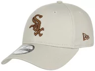 Czapki i chusty sportowe męskie - Czapka 9Forty MLB Essential White Sox by New Era, jasnobeżowy, One Size - miniaturka - grafika 1