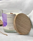 Świece - Świeca sojowa - Glass Harmony Collection - 180 ml - Zapach inspirowany perfumami J'adore - miniaturka - grafika 1