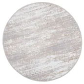 Dywany - Dywan okrągły Salma przecierka beżowy śr. 100 cm - miniaturka - grafika 1