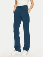 Spodnie sportowe damskie - Guess Spodnie dresowe V3RB21 K7UW2 Niebieski Regular Fit - miniaturka - grafika 1