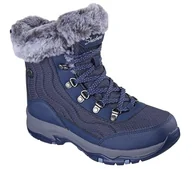 Botki damskie - Skechers Damskie botki Trego Stormie, granatowe, 40 EU, granatowy, 41 EU - miniaturka - grafika 1