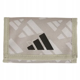 Portfel adidas Linear G JV5308 beżowy one size - Portfele - miniaturka - grafika 1