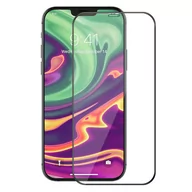 Akcesoria do smartwatchy - Hartowane szkło HARD CERAMIC do IPHONE 14 PLUS CZARNE - miniaturka - grafika 1