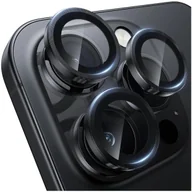 Pozostałe akcesoria do telefonów - Szkło hartowane Supero nakładka na aparat do iPhone 16/16 Pro Max, czarne - miniaturka - grafika 1