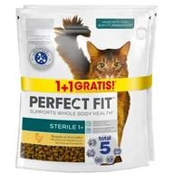 Sucha karma dla kotów - Karma dla kota PERFECT FIT Sterile Kurczak (2 x 750 g) - miniaturka - grafika 1