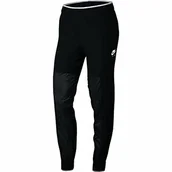 Spodnie rowerowe - Nike damskie spodnie dresowe W Nk Air Pant czarny Black/Reflective Silver L - miniaturka - grafika 1