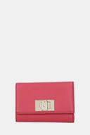 Portfele - Furla portfel skórzany damski kolor czerwony WP00225.ARE000.RUB00 - miniaturka - grafika 1