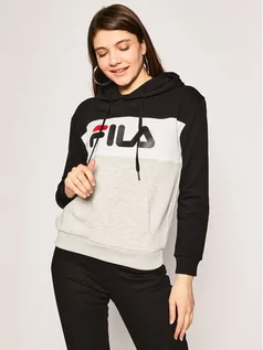 Bluzy damskie - Fila Bluza Lori 687042 Czarny Regular Fit - grafika 1