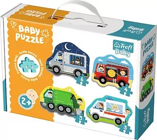 Trefl Baby Classic Pojazdy i zawody GXP-629700 - Puzzle - miniaturka - grafika 2