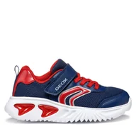 Buty dla chłopców - Sneakersy Geox J Assister J45DZC 014CE C0735 M Granatowy - miniaturka - grafika 1