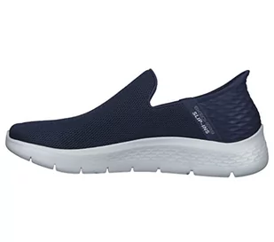 Skechers Męskie kapcie 216491 NVY, granatowe, tekstylne, 6,5 UK, Tkanina granatowa, 40 EU - Kapcie damskie - miniaturka - grafika 1