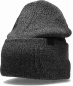 Czapki damskie - Czapka zimowa 4F Sportowa ciemna szara r L - miniaturka - grafika 1