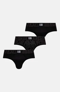 Guess slipy 3-pack męskie kolor czarny U4RG02.K6YW0 - Majtki damskie - miniaturka - grafika 1
