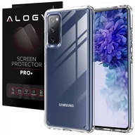 Etui i futerały do telefonów - Etui ochronne obudowa Alogy Hybrid Clear Case do Samsung Galaxy S20 FE / S20 FE 5G Przezroczyste + Szkło - miniaturka - grafika 1