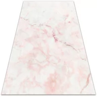 Dywany - Uniwersalny dywan winylowy Biało różowy kamień 100x150 cm - miniaturka - grafika 1
