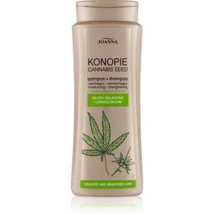 Joanna Konopie szampon wzmacniająco-nawilżający 400ml - Szampony do włosów - miniaturka - grafika 1