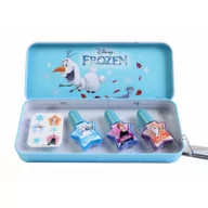 Zabawy w naśladowanie dorosłych - Markwins Zestaw lakierów do paznokci Frozen z naklejkami - Markwins - miniaturka - grafika 1