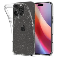 Etui i futerały do telefonów - Etui SPIGEN Liquid Crystal do Apple iPhone 16 Pro Przezroczysto-brokatowy - miniaturka - grafika 1