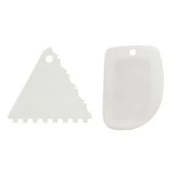 Pozostałe akcesoria kuchenne - Zestaw 2 białych szpatułek Dr. Oetker Sweet - miniaturka - grafika 1